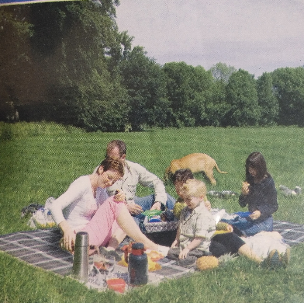 Ground blanket for picnics